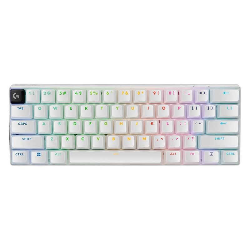 Imagem do produto Teclado Mecânico Gamer sem fio Logitech G Pro X 60 Lightspeed Switch Brown Tactile - Branco em Magazine Luiza
